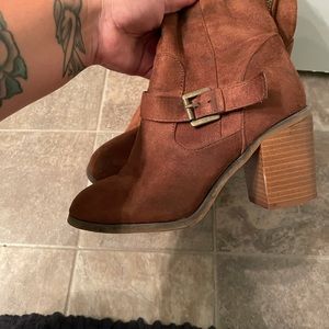 Knee high boots